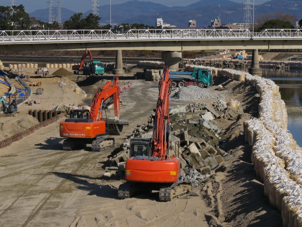 河川の工事-2